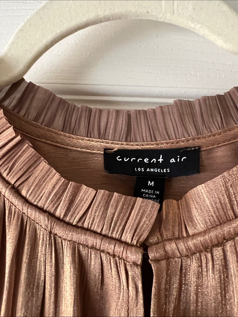 Current Air Pleated Maxi Dress - Brown - Picture 3 of 3